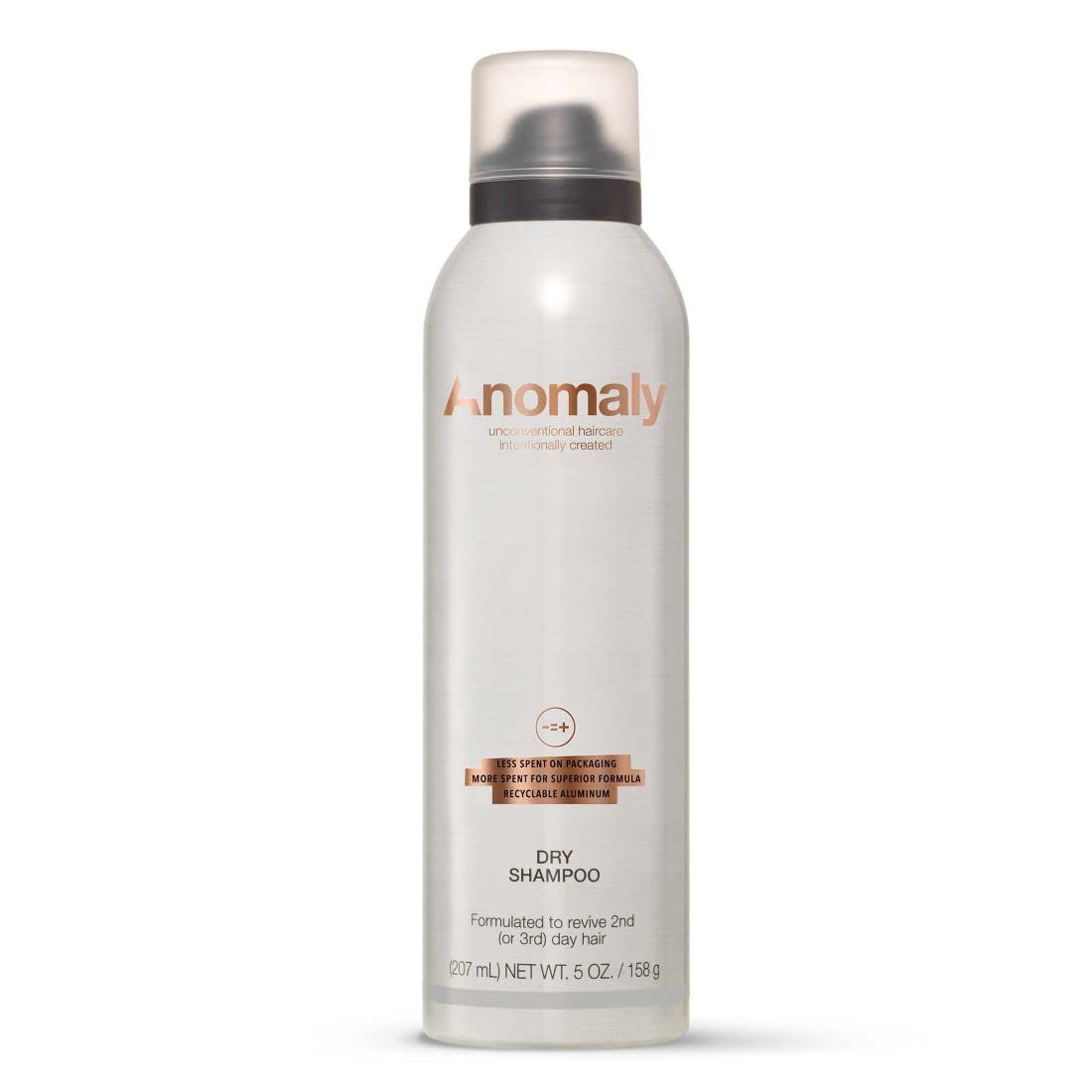 Anomaly Refreshing Dry Shampoo with Rice Starch & Tea Tree Oil, 207 ml