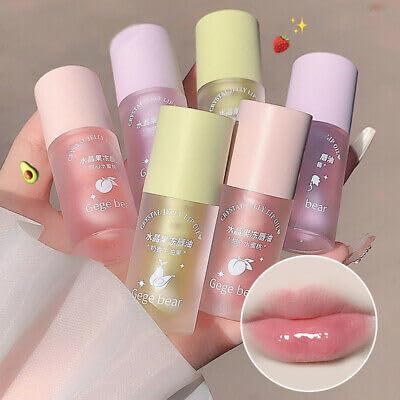 Bajajbeautyshop Crazy girl crystal jelly lip oil pack of 1- random colour