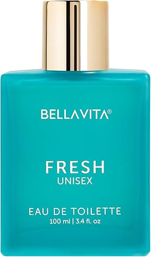 Bella Vita Luxury FRESH Unisex Eau De Toilette Perfume with Bergamot, Lavender,Ylang Ylang|Premium, Long Lasting Fresh Fragrance for Men & Women, 100ML