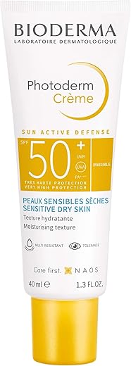 Bioderma Photoderm Creme SPF 50+ Sunscreen Cream Normal To Dry Sensitive Skin, 40ml