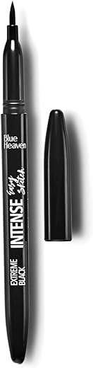 Blue Heaven Intense Eyeliner Pencil Easy Sketch, Black, 1Ml Matte Finish
