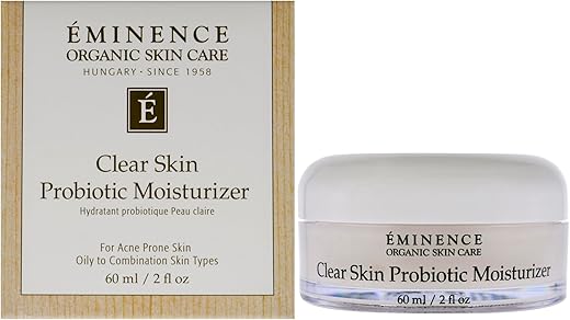 Eminence Organic Skincare Clear Skin Probiotic Moisturizer, 2 Fluid Ounce
