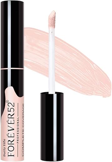 Forever52 Daily Life Easily Blendable Concealer For Face Makeup (Flat White) Natural Finish,Liquid Light Weight Concealer-Cov002