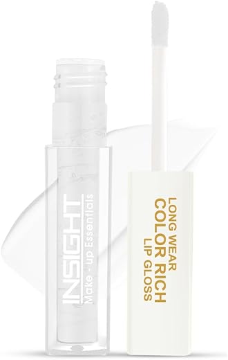 Insight Long Wear Color Rich Lip Gloss |Highly Pigmented|Glossy Texture |Long Lasting |Dramatic Color |Keeps Lips Hydrating (LG41-01)