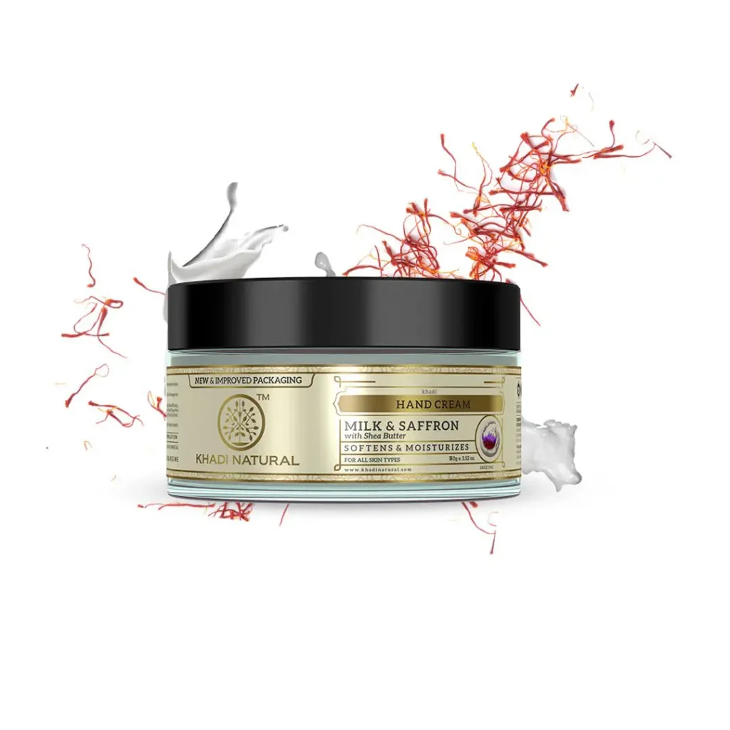 Khadi Natural Milk & Saffron Herbal Hand Cream