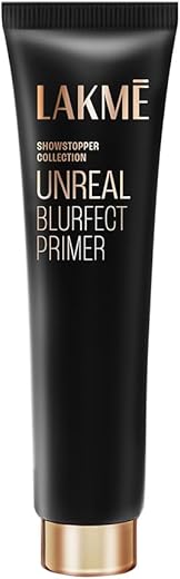 Lakme Unreal Blurfect Primer, Mattifies & Blurs Pores, 10ml