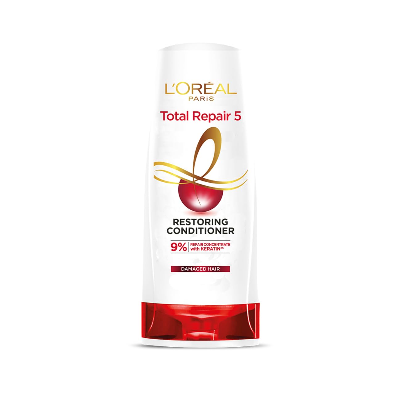 L'Oreal Paris Conditioner, For Damaged and Weak Hair, With Pro-Keratin + Ceramide, Total Repair 5, 180ml