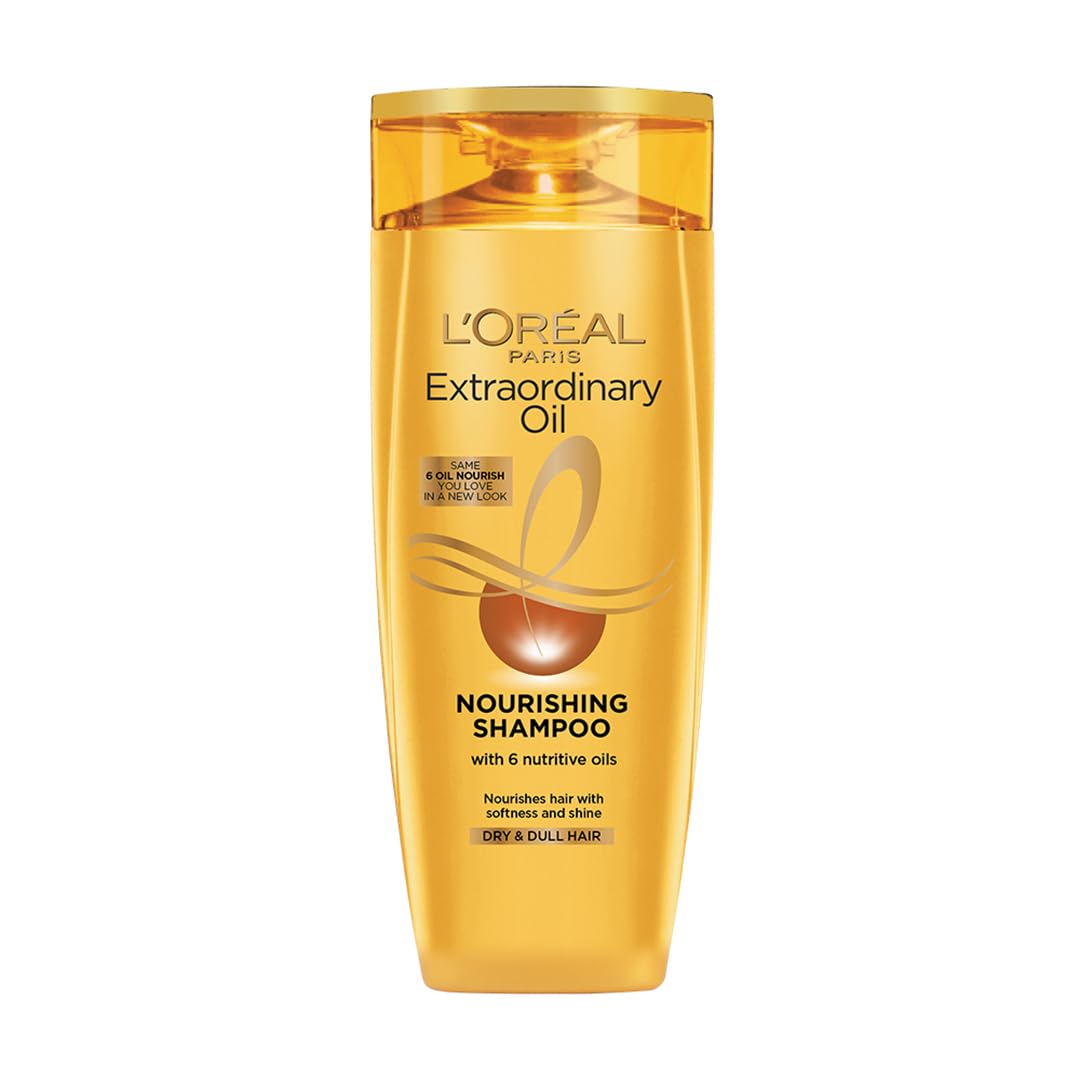 L'Oreal Paris Extraordinary Oil Nourishing Shampoo For Dry & Dull Hair, 180ml