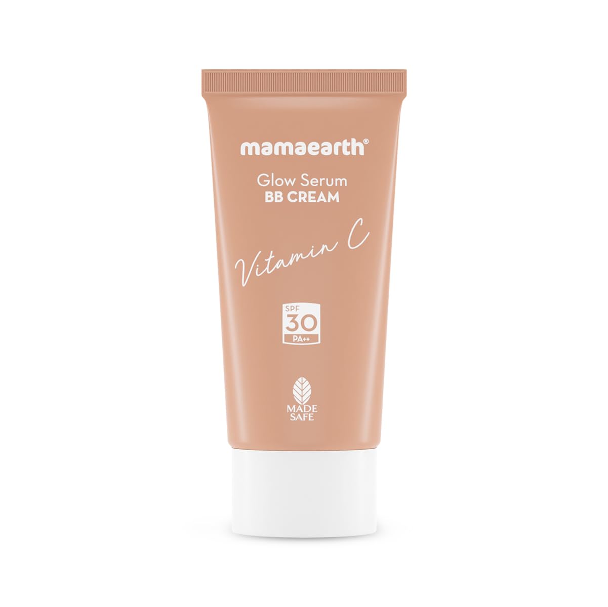 Mamaearth Glow Serum BB Cream with Vitamin C & Turmeric - 25 g | Long Lasting Natural Coverage | SPF 30 PA++ Sun Protection| Lightweight & Hydrating