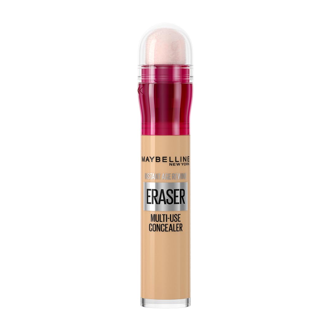 Maybelline New York Radiant Pencil Concealer, Dark Circles And Blemish Eraser, Ultra Blendable, Instant Anti Age Eraser Eye (Sand, 6G), Medium