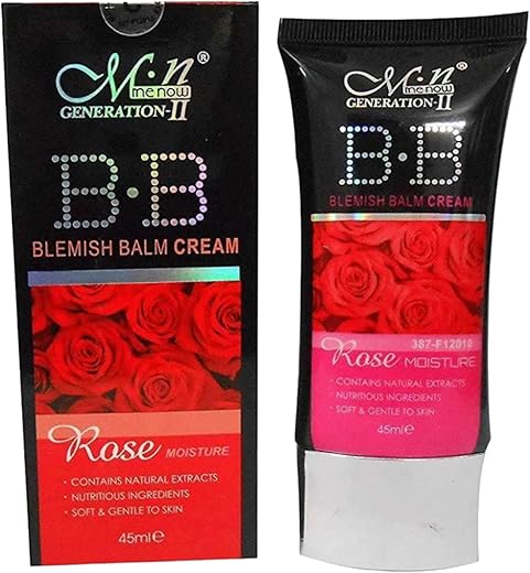 MN Moisturizing Liquid Foundation Whitening BB Cream Face Foundation Makeup Skin Care Make ( IN ROSE )