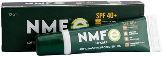 NMFe Moisturising Lip Care 10 Gm | Lip balm | Spf40+ For Dry And Chapped Lips | Aloe Vera & Vitamin E | Protects lips from dryness & sun damage | Dermatologically Tested