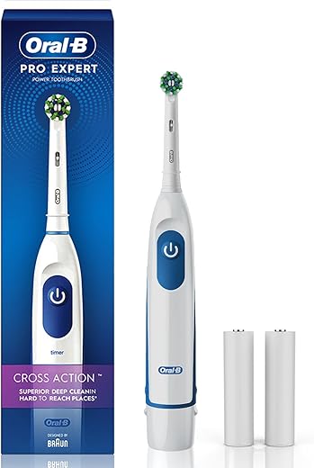 Oral B Pro Expert Electric Toothbrush – Battery Operated with replaceable brush head