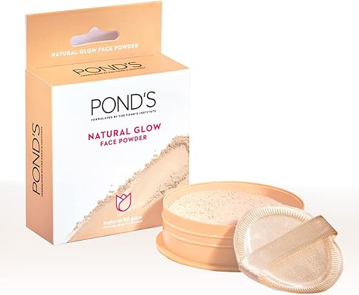 POND's Natural Glow Face Matte Powder For Normal Skin, Bb Glow - 30G, Pink