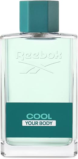 Reebok Cool Your Body Perfumes Men's Eau de Toilette 100 ml with Spray Male Fragrance