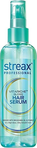 Streax Professional Vitariche Gloss Hair Serum (200 ml)