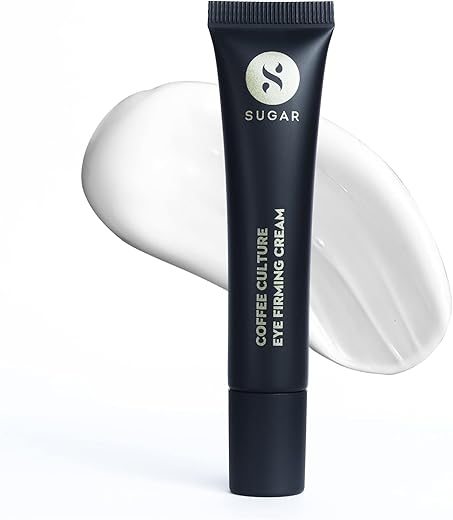SUGAR Cosmetics Coffee Culture Eye Firming Cream with Coffee Extracts Under-Eye Cream to Relieve Puffiness and Dark Circles with Caffeine, Hyaluronic Acid - 15 ml