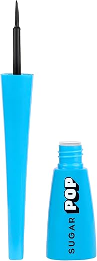 SUGAR POP Matte Finish Eyeliner Pencil, Smudge-Proof Pencil, Water-Resistant, Quick Drying | Lasts Up To 10 Hours - 01 Black